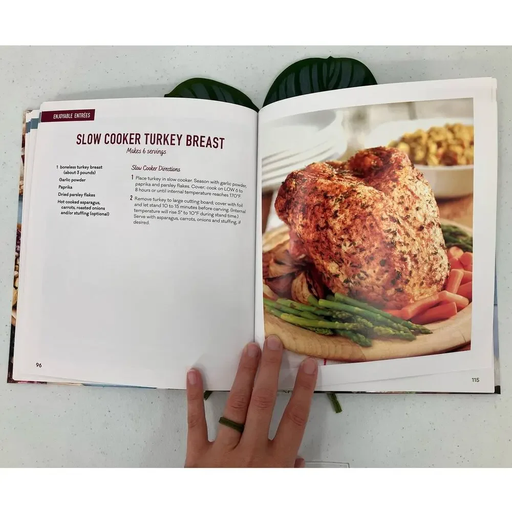 Easy Entertaining No Fuss Food Cooking Hosting Recipes Hardcover Cookbook Book